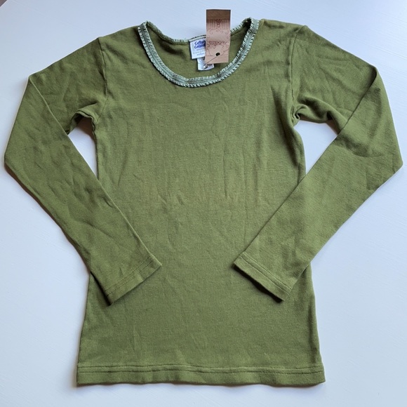 Cotton Caboodle | 2 Green Long Sleeve Tops | 6 - Picture 2 of 12